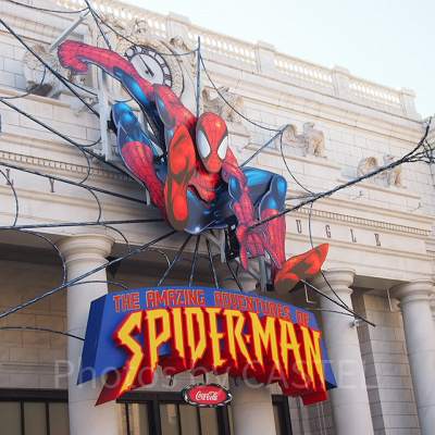 USJアトラクション：アメージング・アドベンチャー・オブ・スパイダーマン・ザ・ライド 4K3D