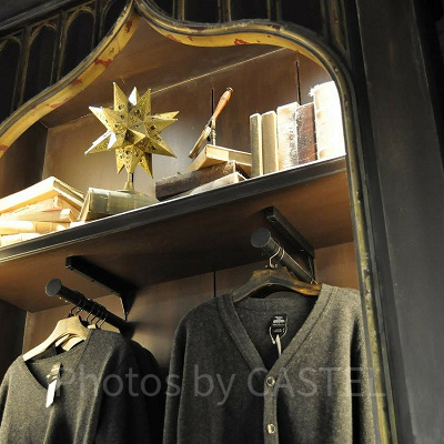 USJ「ビバリーヒルズギフト」ハリーポッターグッズのディスプレイ