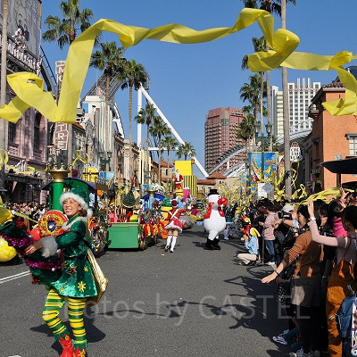 USJクリスマスパレード