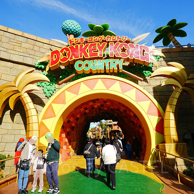 USJドンキーコングエリアの入口