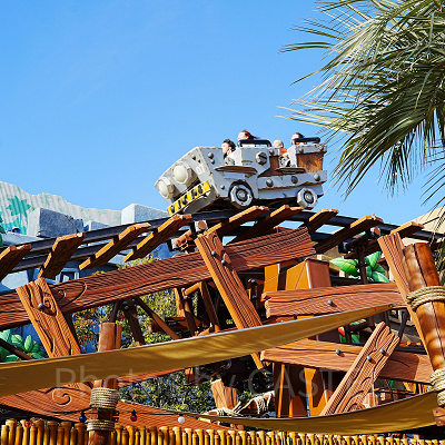 USJドンキーコングエリア/クレイジートロッコ