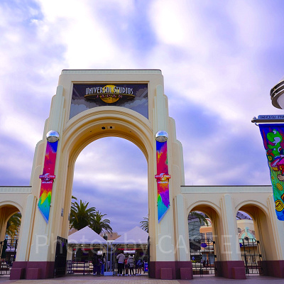 USJエントランス：コロシアムアーチ