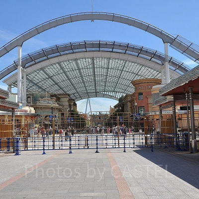 USJのエントランス