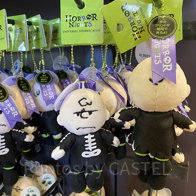 USJハロウィン/チャーリーブラウンのマスコットキーチェーン