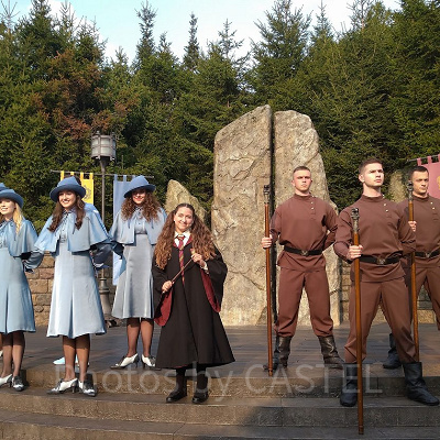 USJハリポタエリア　魔法界の生徒