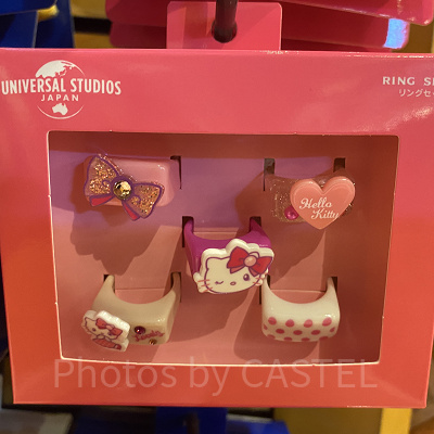 USJハローキティ/リングセット