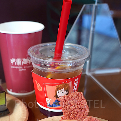 USJ×呪術廻戦コラボレストラン＆フード：釘崎 野薔薇のローズレモンティー