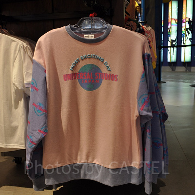 USJロゴトレーナー（パステルカラー）