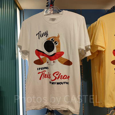 USJペット2グッズ：大人用Tシャツ/ホワイト