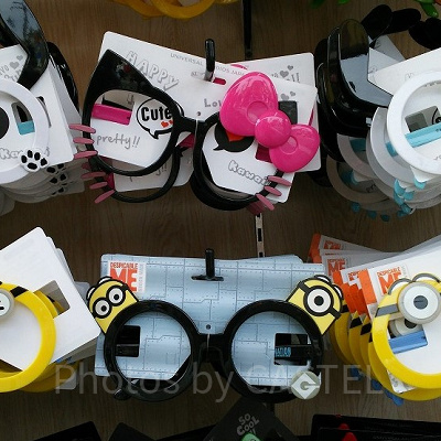 USJのサングラス／伊達メガネ