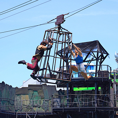 USJ「ウォーターワールド」：マリナーとエノーラ