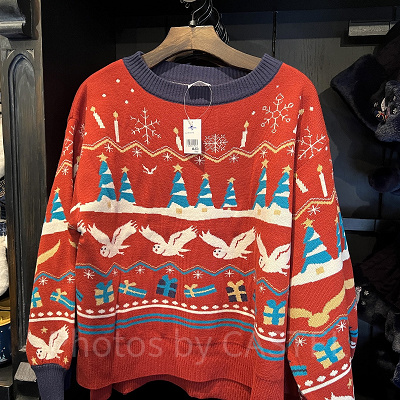 USJ冬グッズ：ホグワーツ冬ニット