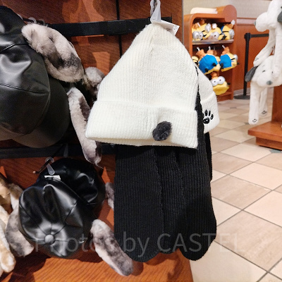 USJ冬グッズ：スヌーピーの耳付きニット帽