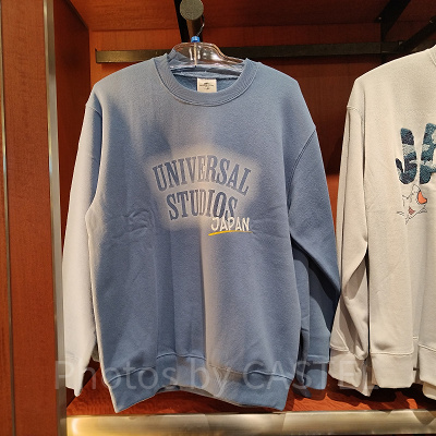 USJ冬グッズ：USJ藍色スウェット