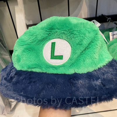 USJ冬グッズ/ルイージのバケットハット