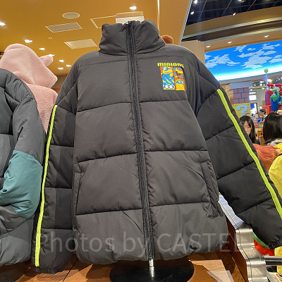 USJ冬グッズ/ミニオンの中綿ジャケット