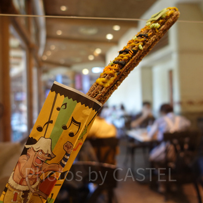 USJ×ワンピースコラボフード2022：ウソップのチュリトス〜マンゴーフレーバー〜