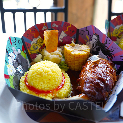 USJ×ワンピースコラボレストラン2022：ルフィのでっかい骨付き肉メシ