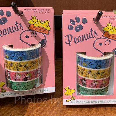 USJ2023/スヌーピーのマスキングテープセット
