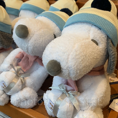 USJ - ユニバ USJ カチューシャ　被り物　ピョコ耳ぬいぐるみハット　スヌーピー USJ スヌーピー ピョコ耳 ぬいぐるみハット - メルカリ