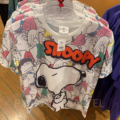 USJ2025/スヌーピーの総柄シャツ