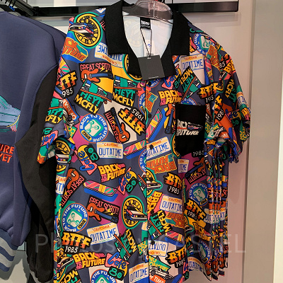 USJ/BTTFの柄シャツ