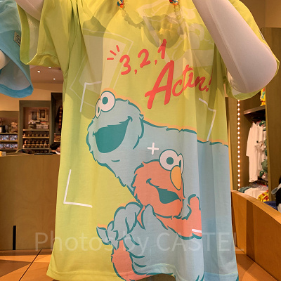USJ/エルモとクッキーモンスターのTシャツ