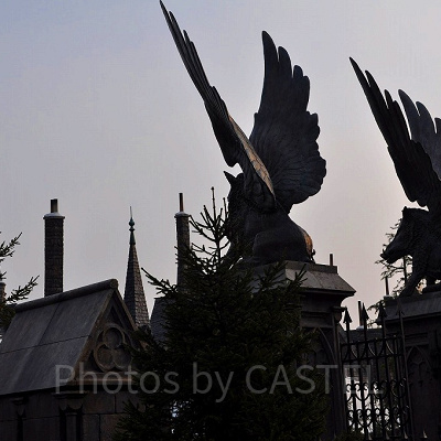 USJ／ハリーポッターエリア「ホグワーツ城」の門
