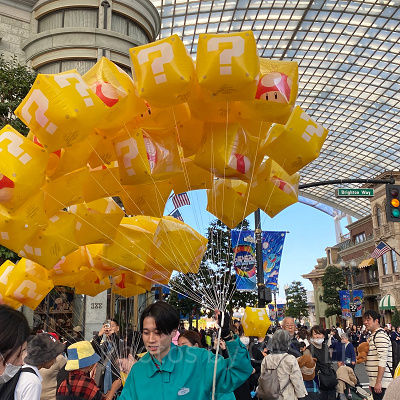 USJ／ハテナブロックのバルーン