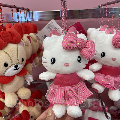 USJ/ハローキティマスコットキーチェーン