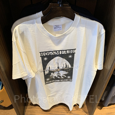 USJ/ホグズミード柄の白シャツ