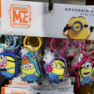 USJ/ミニオンのキーチェーン4個セット