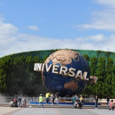 USJのシンボル「グローブ」