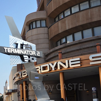 USJの「ターミネーター2」入り口