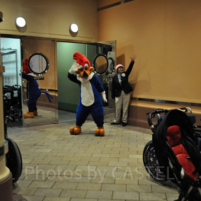 USJのウッディ・ウッドペッカーはいまでも大活躍中！