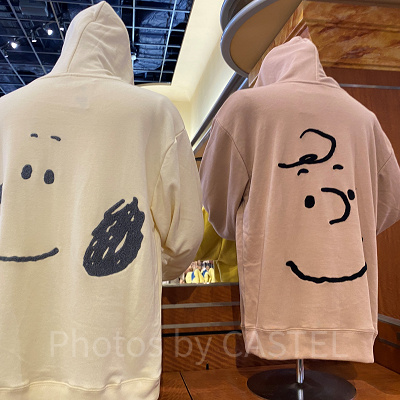 USJ/スヌーピー&チャーリー ビッグフェイスパーカー