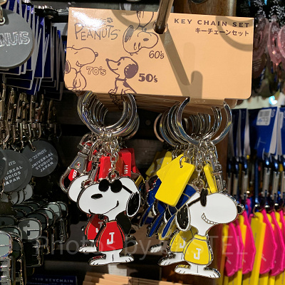 USJ/スヌーピーのペアキーチェーン