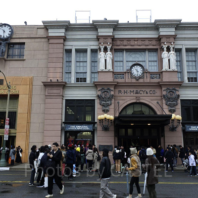 USJ／スパイダーマンストア外観