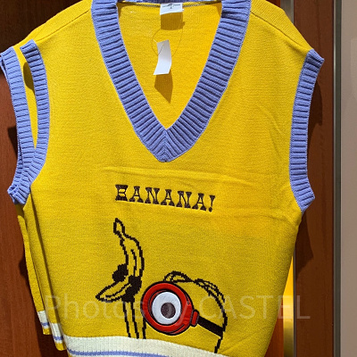 ミニオンのニットベスト