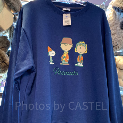 ピーナッツのトレーナー