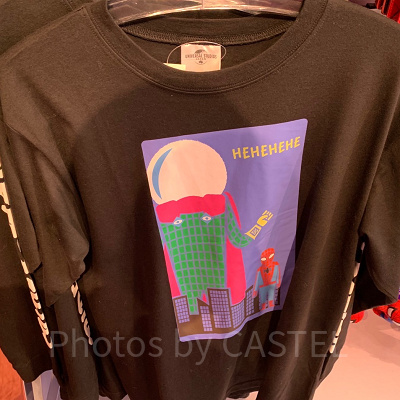 スパイダーマンのロングTシャツ