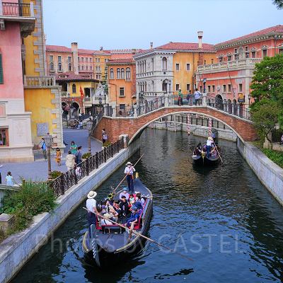 ヴェネツィアン・ゴンドラの様子