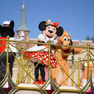 ディズニー・クリスマスのミッキーとミニー| キャステル