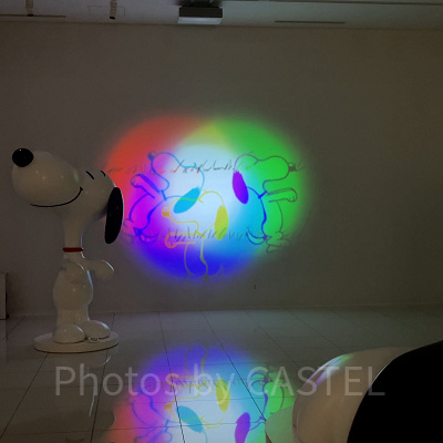 スヌーピー・ルームで楽しめる映像ショー