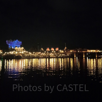 トランジットスチーマーライン乗り場横からの眺め