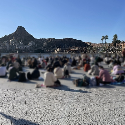 ハーバーグリーティング待ち／13:40