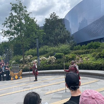 アベンジャーズキャンパスのショー「Warriors of Wakanda」