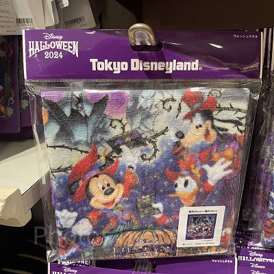 ウォッシュタオル（ディズニーハロウィングッズ2024）