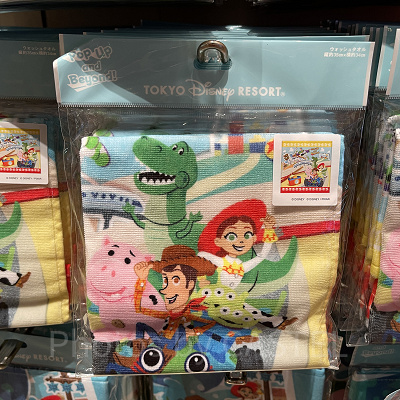 ウォッシュタオル（トイ・ストーリー×東京ディズニーリゾートグッズ）