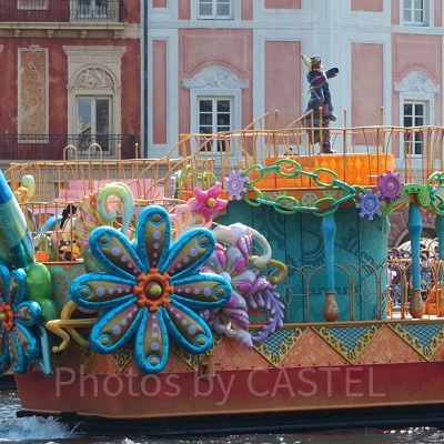 水上ショーの時間には注意！